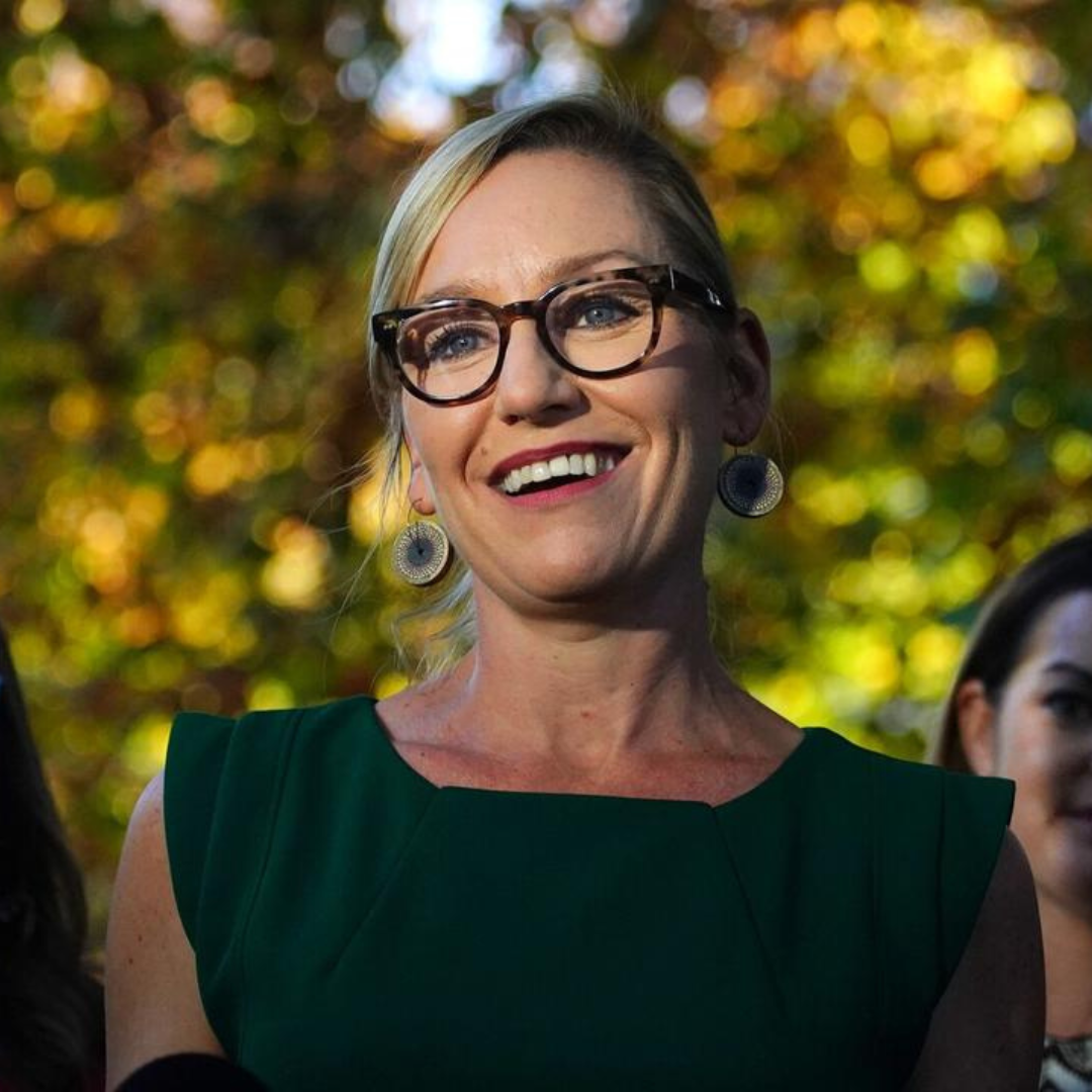 Greens Leader Senator Larissa Waters 