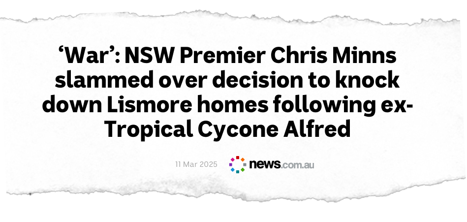 Chris Minns - Condemn War on Northern NSW