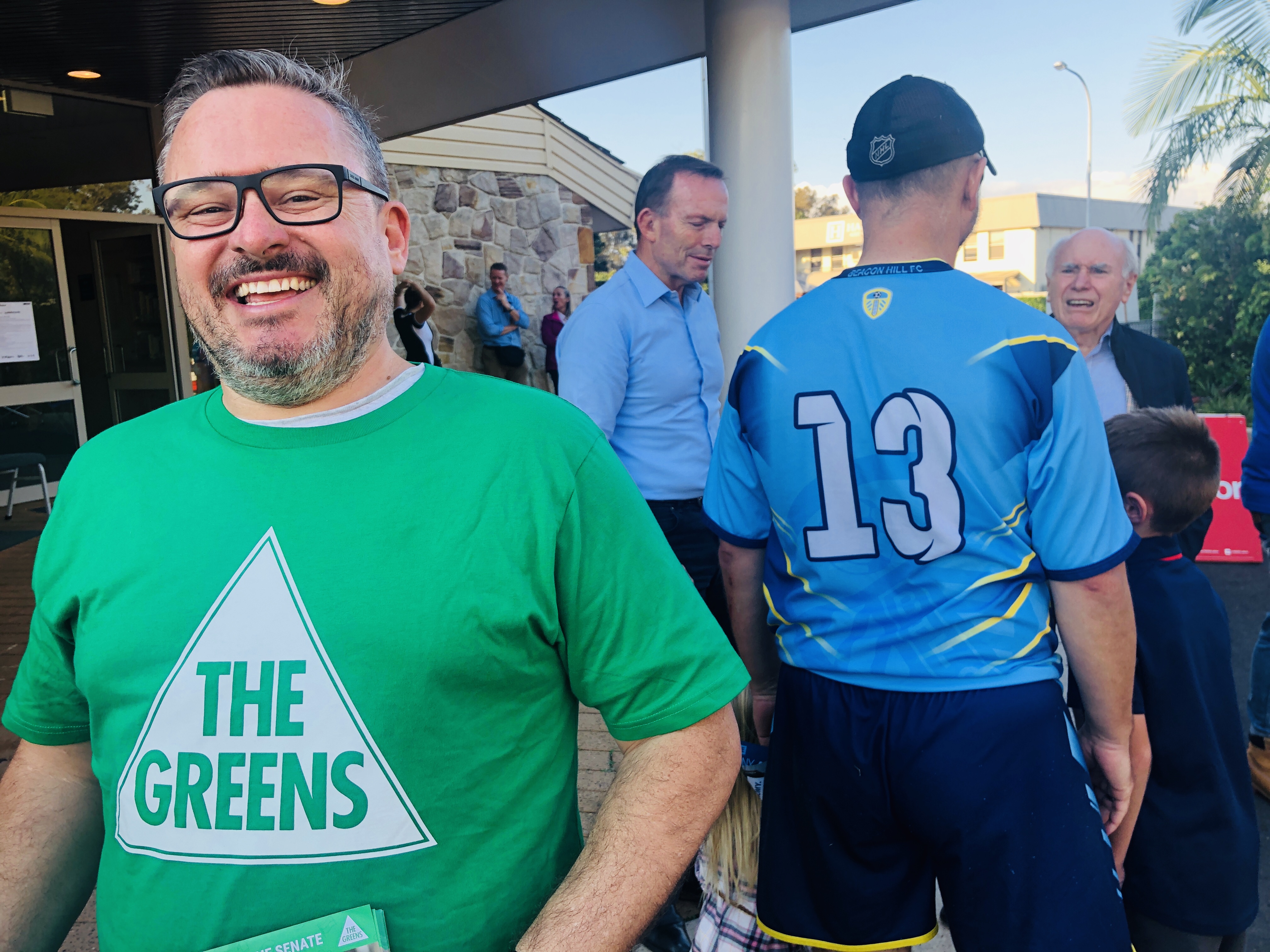 Greens vollie Howard Abbott