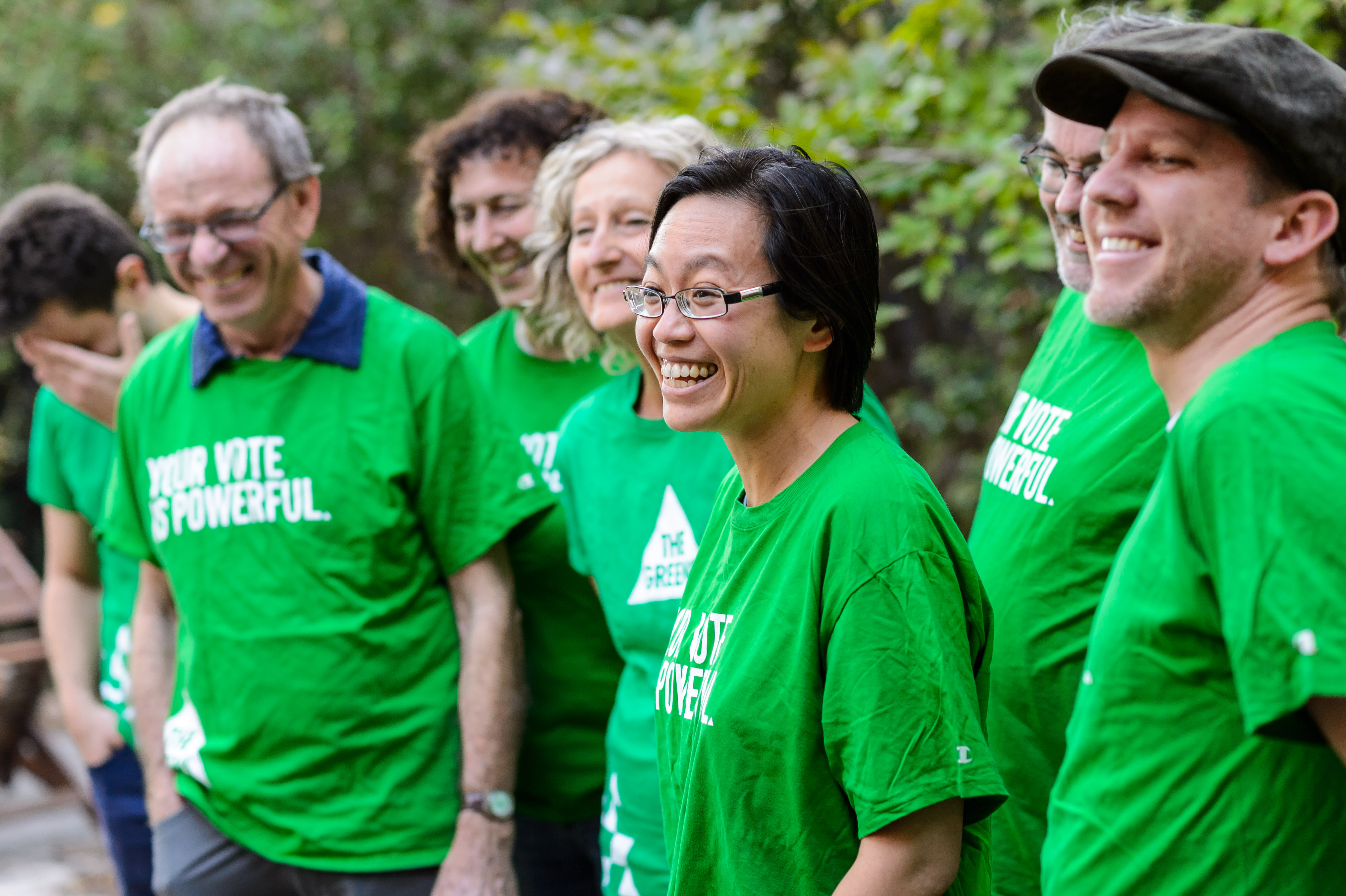 Greens volunteers