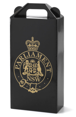 NSW Parliament Wine Bag