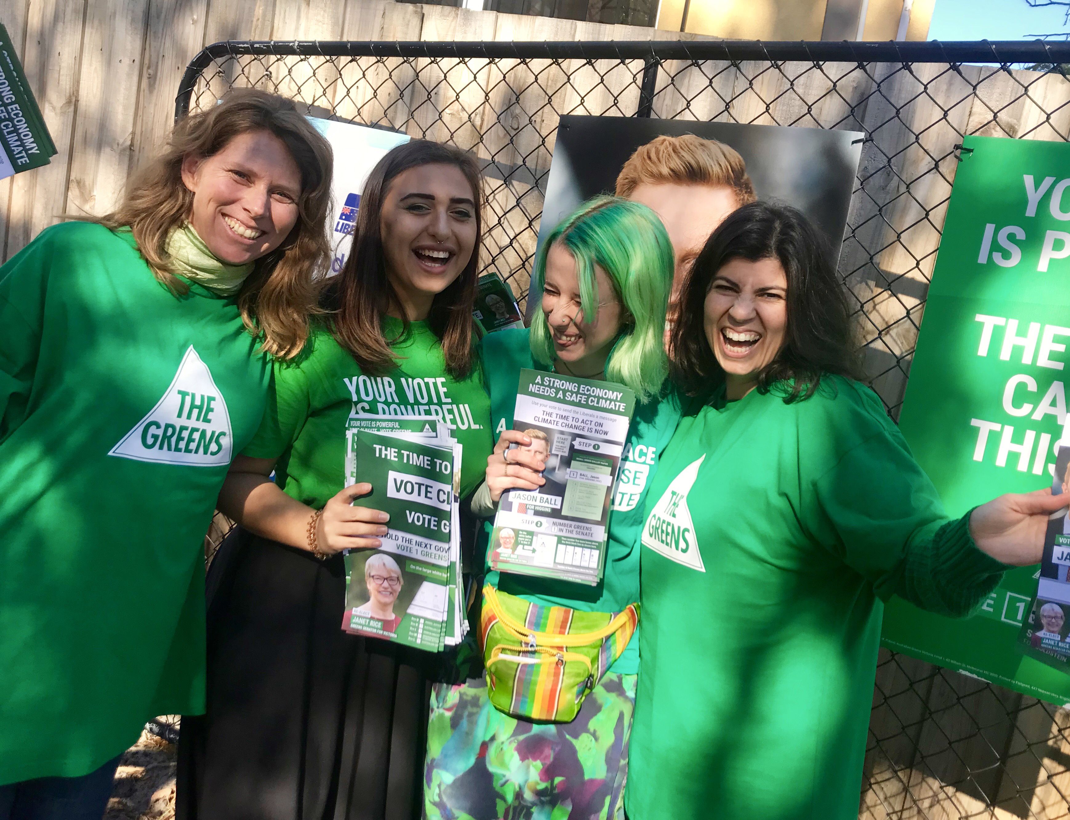 Higgins volunteers
