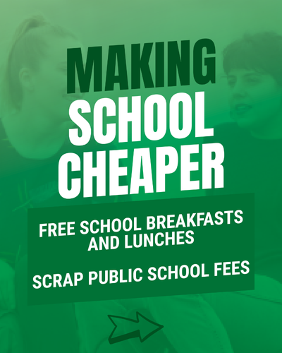 Making school cheaper