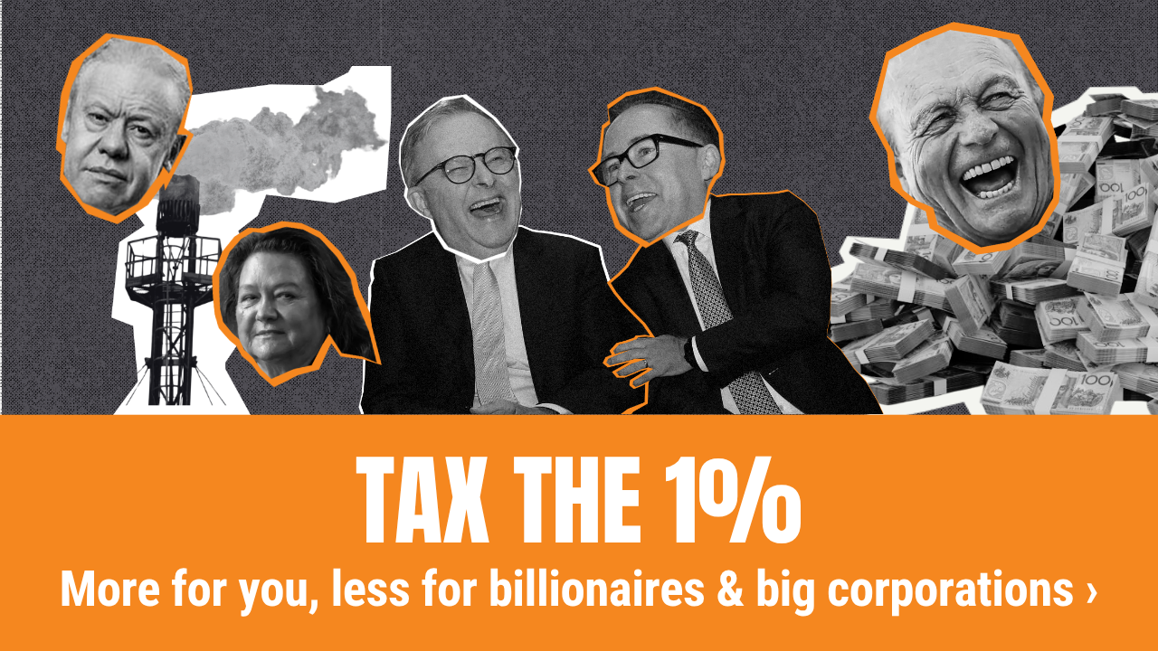 Tax the 1%, more for you, less for billionaires &amp; big corporations