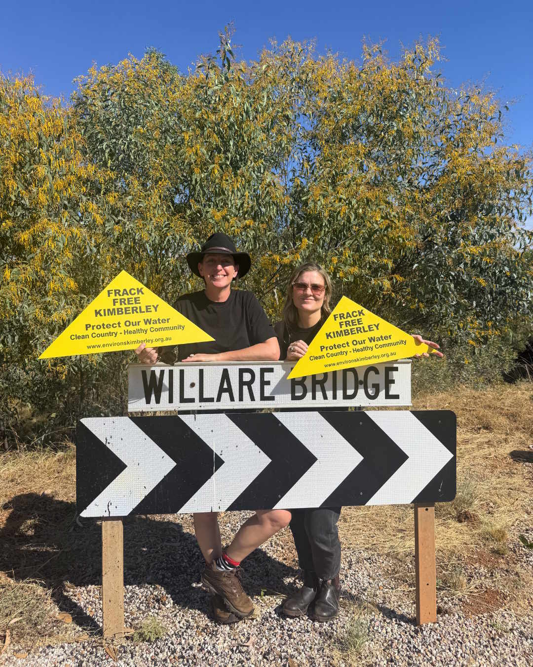 Jess and Sophie in Kimberley