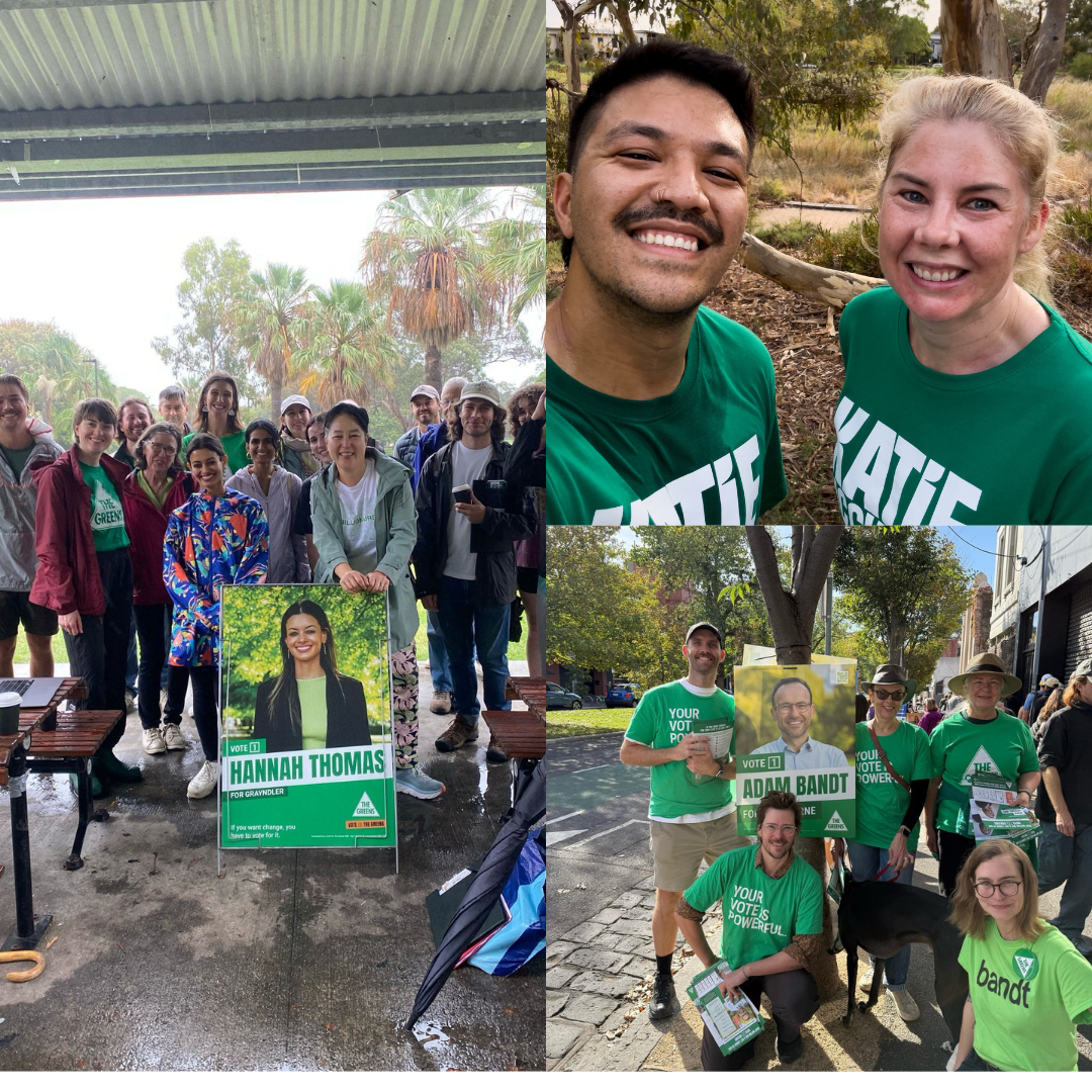 Volunteer activities from around the country during the 2025 federal election 