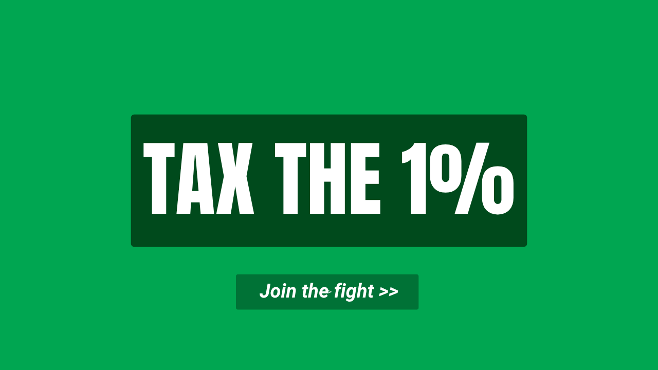 Tax the 1% - join the fight