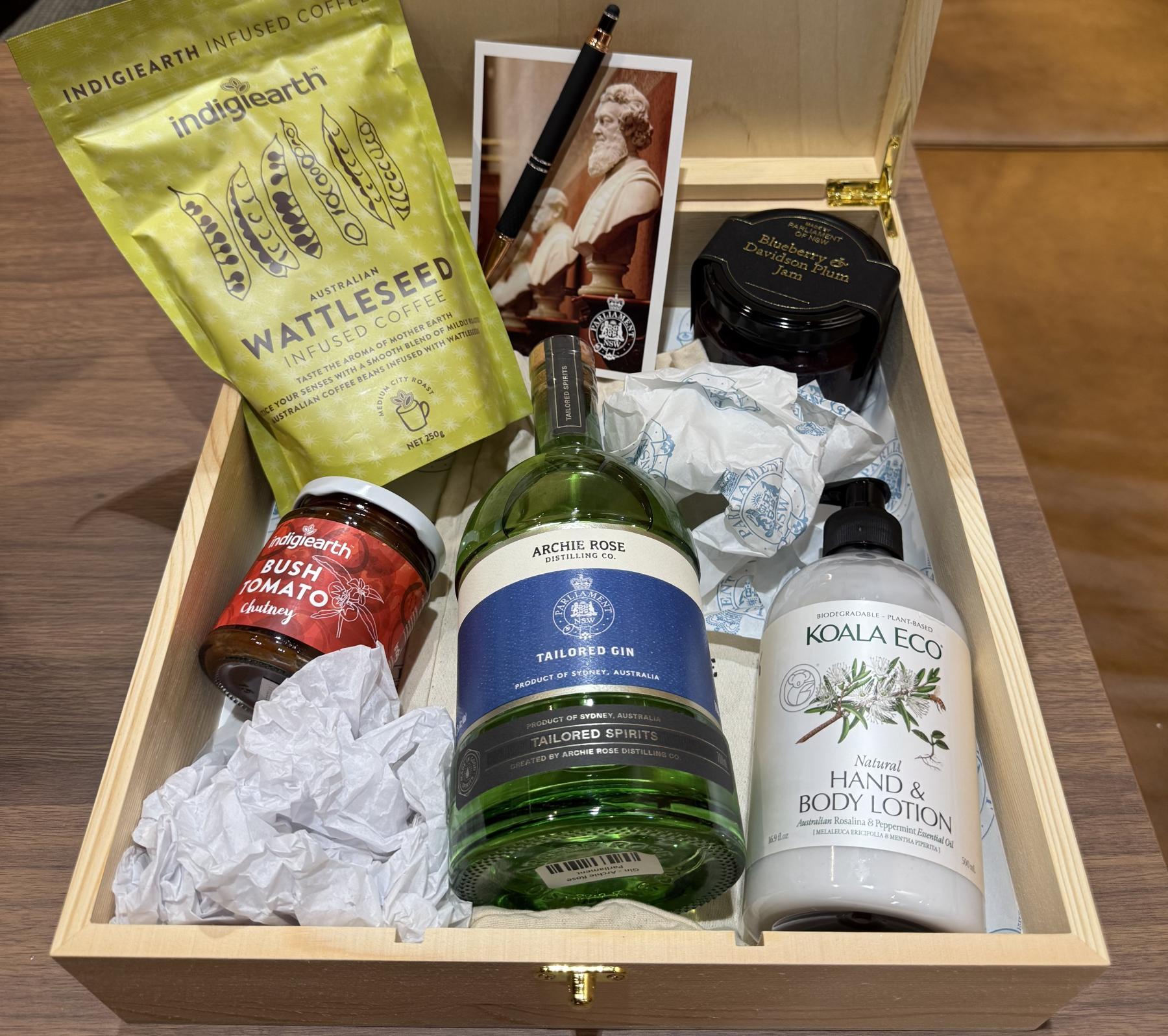 photo of NSW Parliament Gift Box